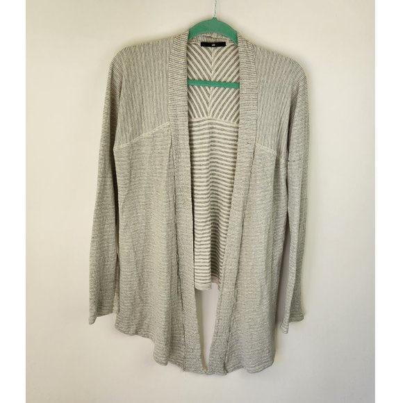 Jarbo Striped Lightweight Open Front Cardigan sz S - Picture 1 of 7